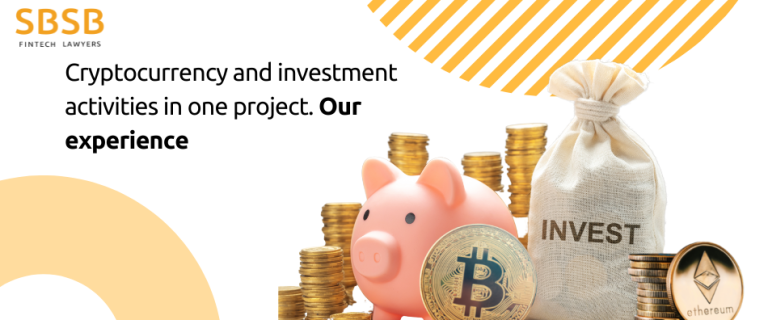 Cryptocurrency and investment activities in one project. Our experience