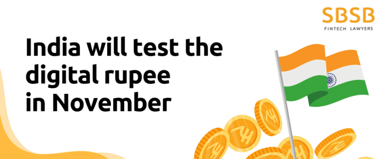 India will test the digital rupee in November