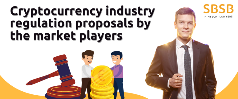Cryptocurrency industry regulation proposals by the market players