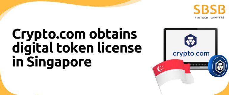 Crypto.com obtains digital token license in Singapore