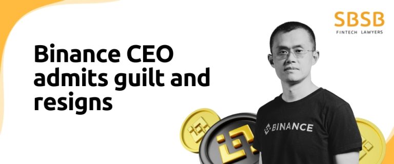 Binance CEO admits guilt and resigns