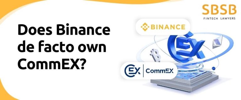 Does Binance de facto own CommEX?