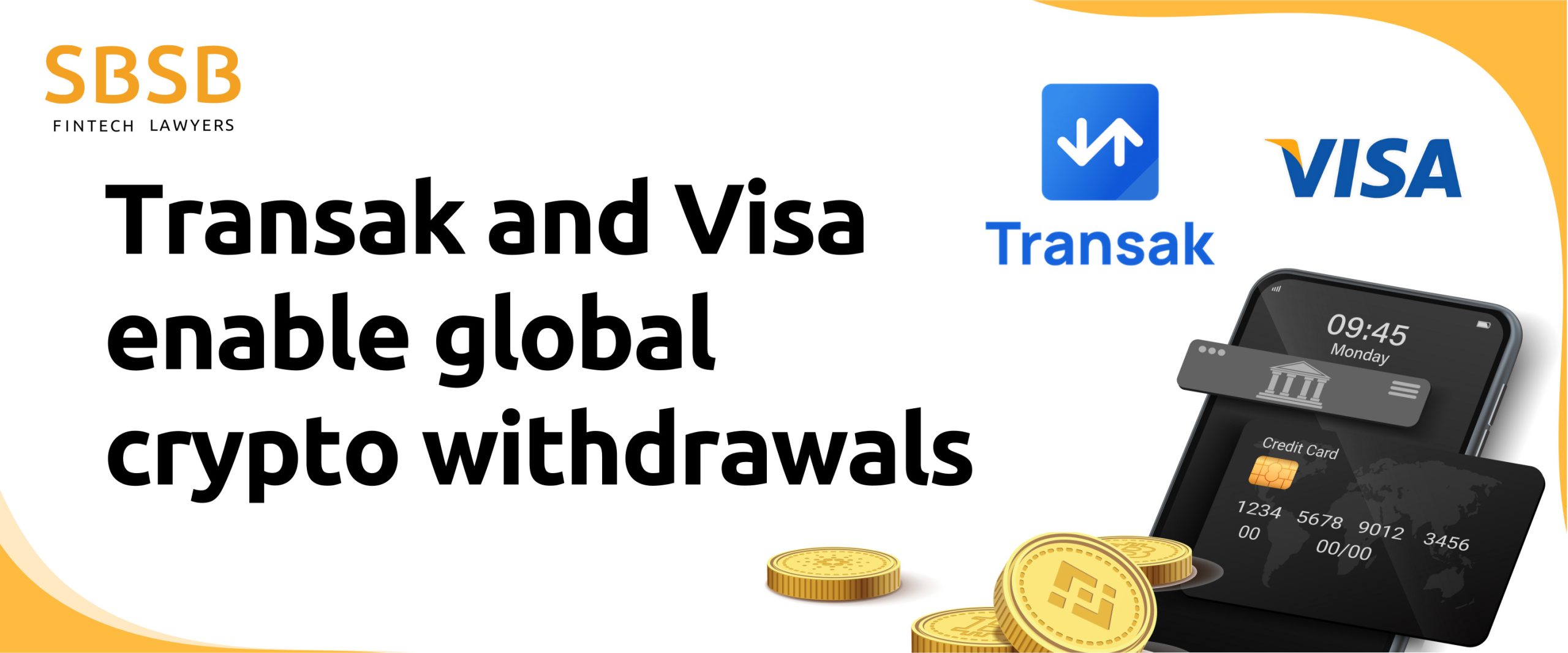 Transak and Visa enable global crypto withdrawals