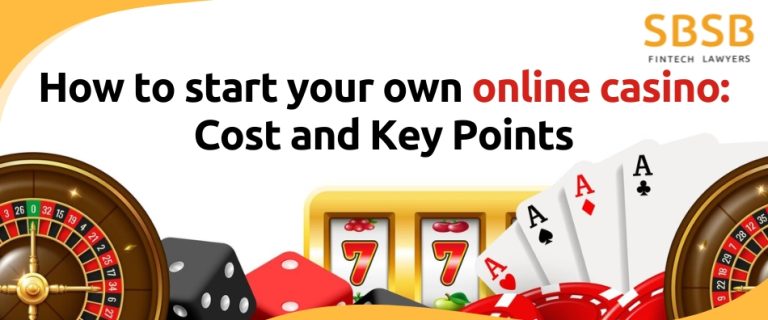 How to start your own online casino: cost and Key Points